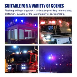 High Power <strong>12V</strong> <strong>LED</strong> Strobe Light New Condition Emergency Flash Warning Accessory for Cars - Product Image 2