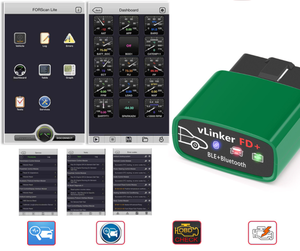 Vgate VLINKER FD + V2.2 Version BLE 4.0 for <strong>Android</strong> and IOS - Product Image 3