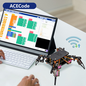 ACEBOTTクアドラップバイオニックスパイダーロボットキットAPP制御電子プロジェクトESP8266 Wifi ESP32プログラミングコーディングロボットキット - Product Image 5
