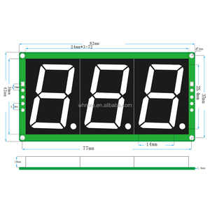 LED-595-103 Rote Farbe 1-Zoll 3-stelliges LED-Digital röhren segment 74 HC595 Anzeige modul - Product Image 5