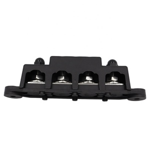 ขั้วต่อเทอร์มินัลบล็อก M10 250A 4แกนทองแดง3/8 "พร้อมฝาปิดสำหรับรถยนต์ทางทะเล RV ยานยนต์ - Product Image 6