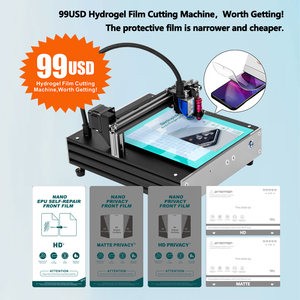 Mới hoàn toàn tự động điện thoại thông minh phim máy cắt kích thước lớn phẳng phim máy cắt mini phim máy cắt - Product Image 4