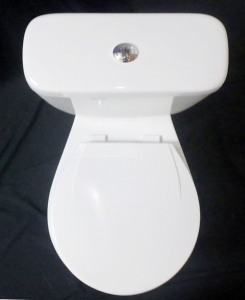 トイレセットモダンデザインリムレスWC Kompaktセラミック床取り付けトイレ用トイレ2ピース - Product Image 6