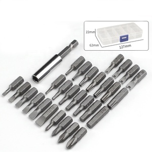 Wholesale 25mm S2 Set Hexagon <strong>Cross</strong> Torx Triangle Batch Head Ph2 Precision Impact Screwdriver Bits Set 55 Bits - Product Image 6