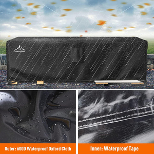 Ngoài trời nhiệm vụ nặng nề chịu nước 600D Polyester sofa đặt bên ngoài Bàn và ghế bao gồm đồ nội thất <span class=keywords><strong>Patio</strong></span> bao gồm - Product Image 5