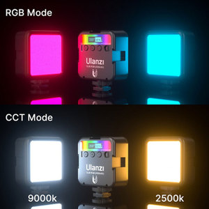 Cep üç kafalı soğuk Ulanzi VL49 RGB dahili lityum pil VL49 RGB dolgu işığı SLR için LED Video işığı - Product Image 4