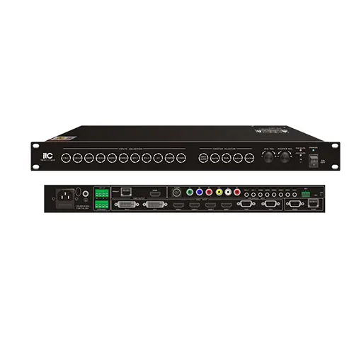 HDMI/HDBaseT sinyallerine görsel-işitsel giriş sinyallerinin yüksek performanslı HD dikişsiz hibrit matris değiştirici