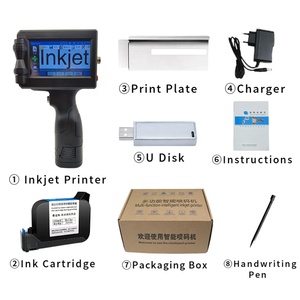 New Arrival Portable Handheld Inkjet Printer 12.7Mm Batch <strong>Coding</strong> Machine <strong>for</strong> Bottle Metal Plastic Sheet Cardboard - Product Image 4