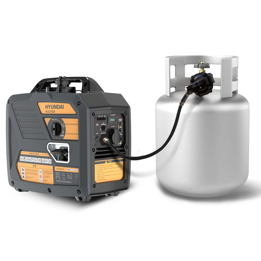 Hwaddan piccolo Super silenzioso Mini 2000 1800 2200 Watt 2 Kva generatore portatile alimentato a Gas
