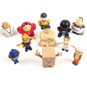 BSCI工場漫画キャラクターPUストレスボール人気デザインストレスおもちゃ - Product Image 5