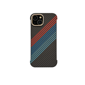 Carbon Fiber Pattern Line Cell Phone Case for iPhone 15 16 Pro Max Lens Protection Slim Phone <strong>Cover</strong> for iPhone 14 13 Pro Max - Product Image 2