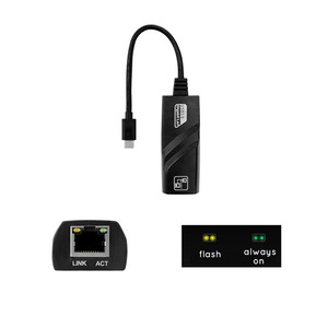 USB C to Rj45 Lan Ethernet <strong>Adapter</strong> Type C Gigabit <strong>Network</strong> Card for Macbook PC Laptop Smartphone - Product Image 6