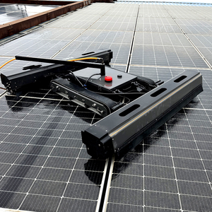 SUNNOVA L1 Smart 500W <span class=keywords><strong>Robot</strong></span> de nettoyage de panneaux solaires à double tête 1.3m de largeur de brosse pour le dépoussiérage - Product Image 2