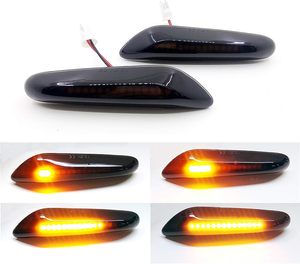Duman Lens akan sıralı LED Side Marker işık dönüş sinyal ışığı için BMW E60 E61 E90 E91 E92 E93 E81 E82 E88 E46 - Product Image 5