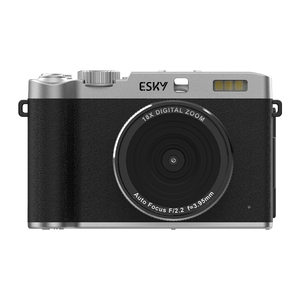 กล้องวินเทจย้อนยุคกล้องวินเทจสำหรับหน้าจอ180องศาถ่ายตัวเองฟิลเตอร์8สี4K วิดีโอคุณภาพเยี่ยม - Product Image 1