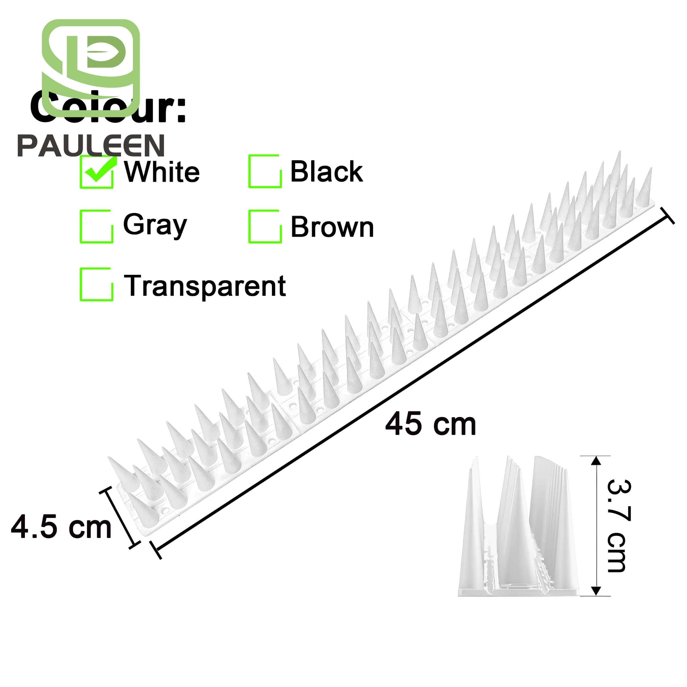 45cm * 4,5 cm * 3,7 cm