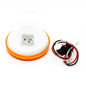 12v 10-30v 4'' <strong>Round</strong> Led Stop Turn Tail signal Lamp <strong>Strobe</strong> Flashing <strong>Light</strong> for Truck Trailer - Product Image 4