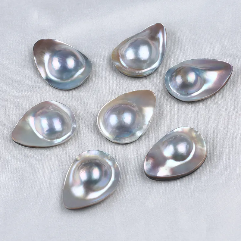 4A Qualität 21-22*28-31mm Mabe Meerwasser Perle lose Perlen für Frauen Schmuck herstellung