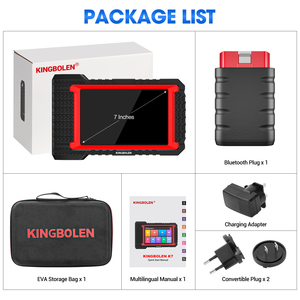 KINGBOLEN K7 <strong>2025</strong> Bi-directional Car Diagnostic Scanner 12V ECU Coding With 28+ Resets Code Reader SDK Combination Full Systems - Product Image 6