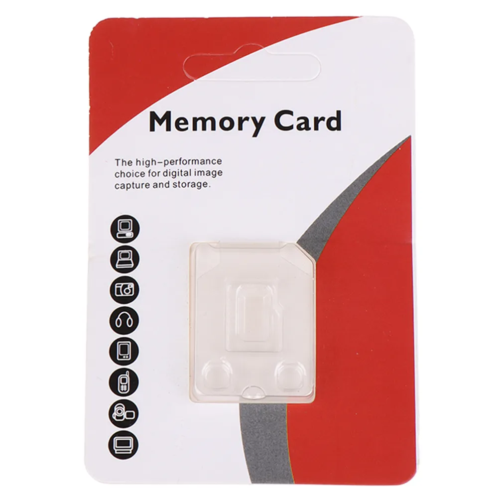 Caja de almacenamiento para tarjeta de memoria Micro Sd, caja de embalaje pequeña, colorida