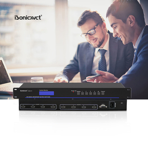 Sistema de videoconferencia profesional iSonicavct, interfaz Multimedia de alta definición de fábrica, enrutador de interruptor de matriz de monitoreo AV - Product Image 1