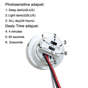 Sensores ajustables DC 5-24V de alta calidad, interruptor infrarrojo, Interruptor de Sensor de atenuación, Sensor de movimiento infrarrojo PIR - Product Image 5