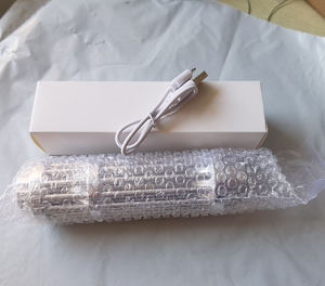 USB ricaricabile, batteria integrata ai polimeri di litio, lente di vetro Multi-modello di fascia alta a forma di Gatling, puntatore Laser blu - Product Image 2