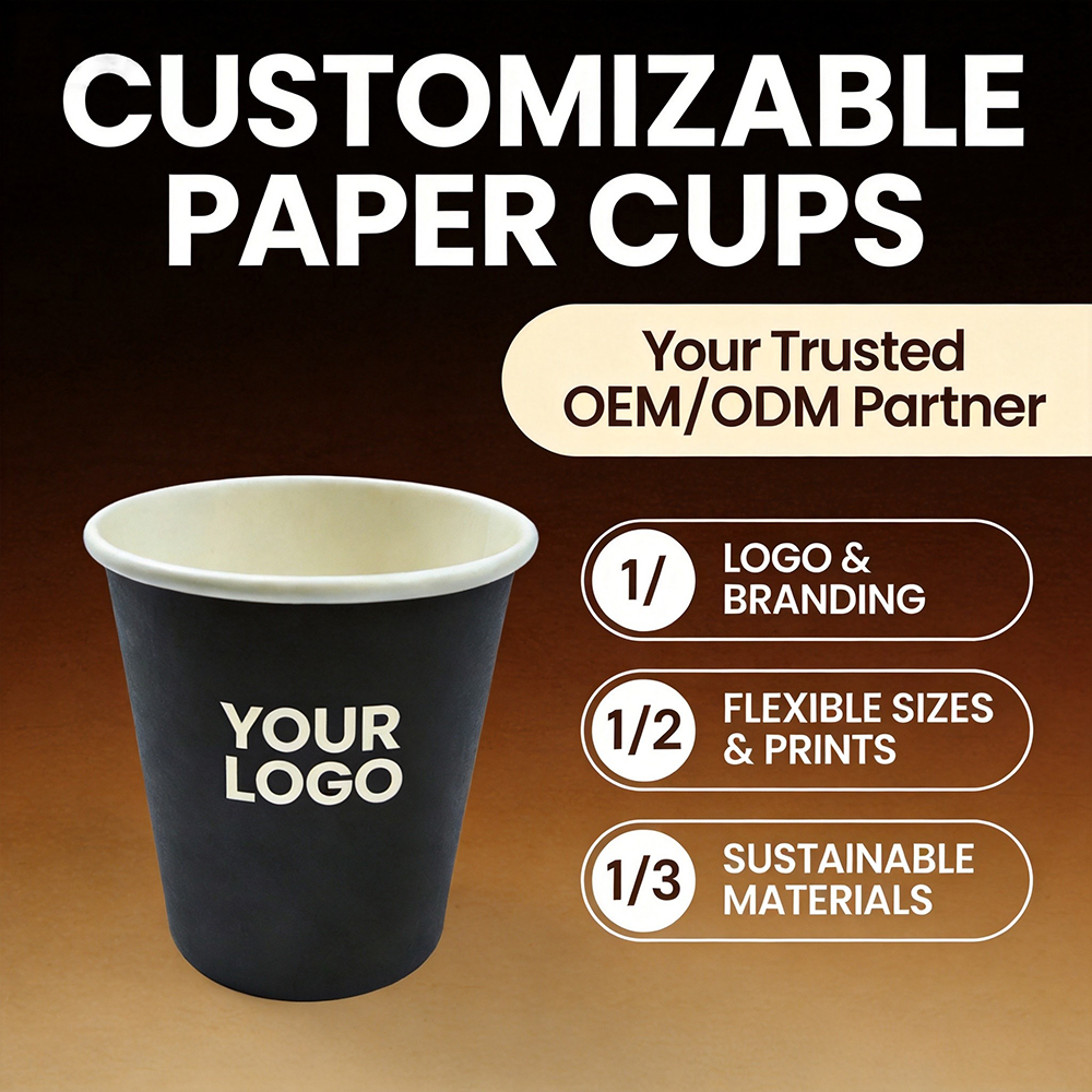 Single wall paper cups