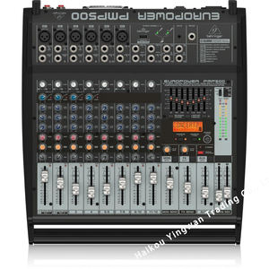 Bhringer אירופה pmp500 500 וואט 12 מערבל מופעל ערוץ עם Klarkk מעבד, מדחסים - Product Image 1