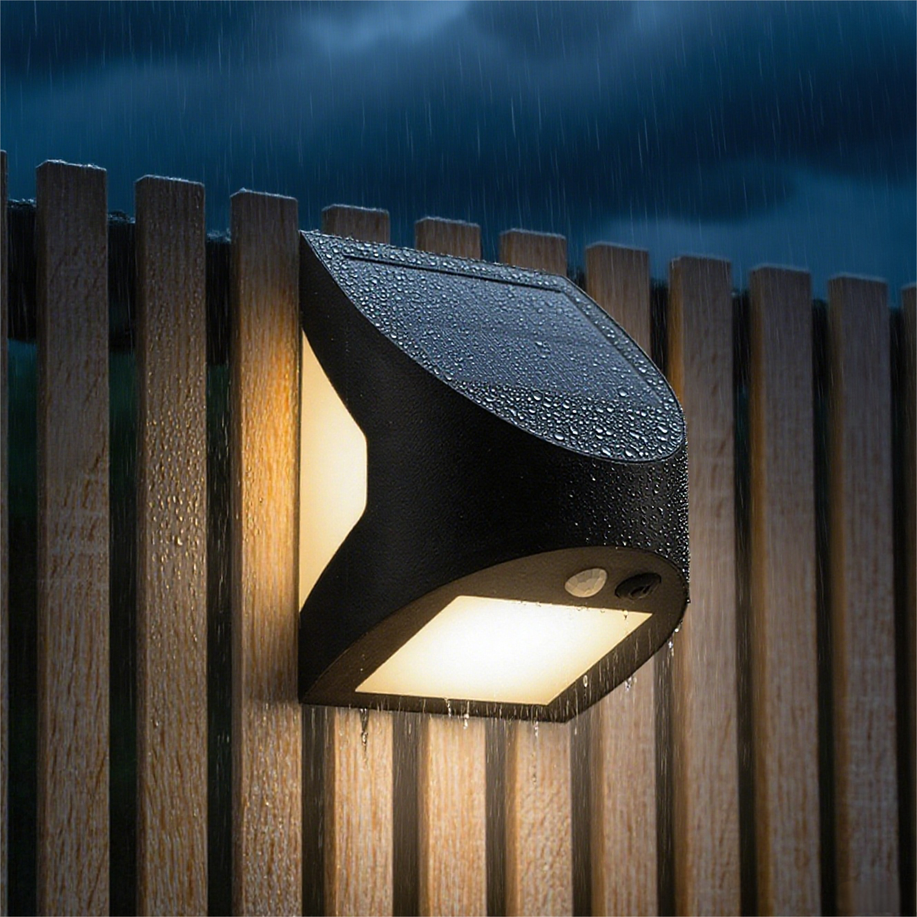 Solar Wall Lamp With Back Light 8