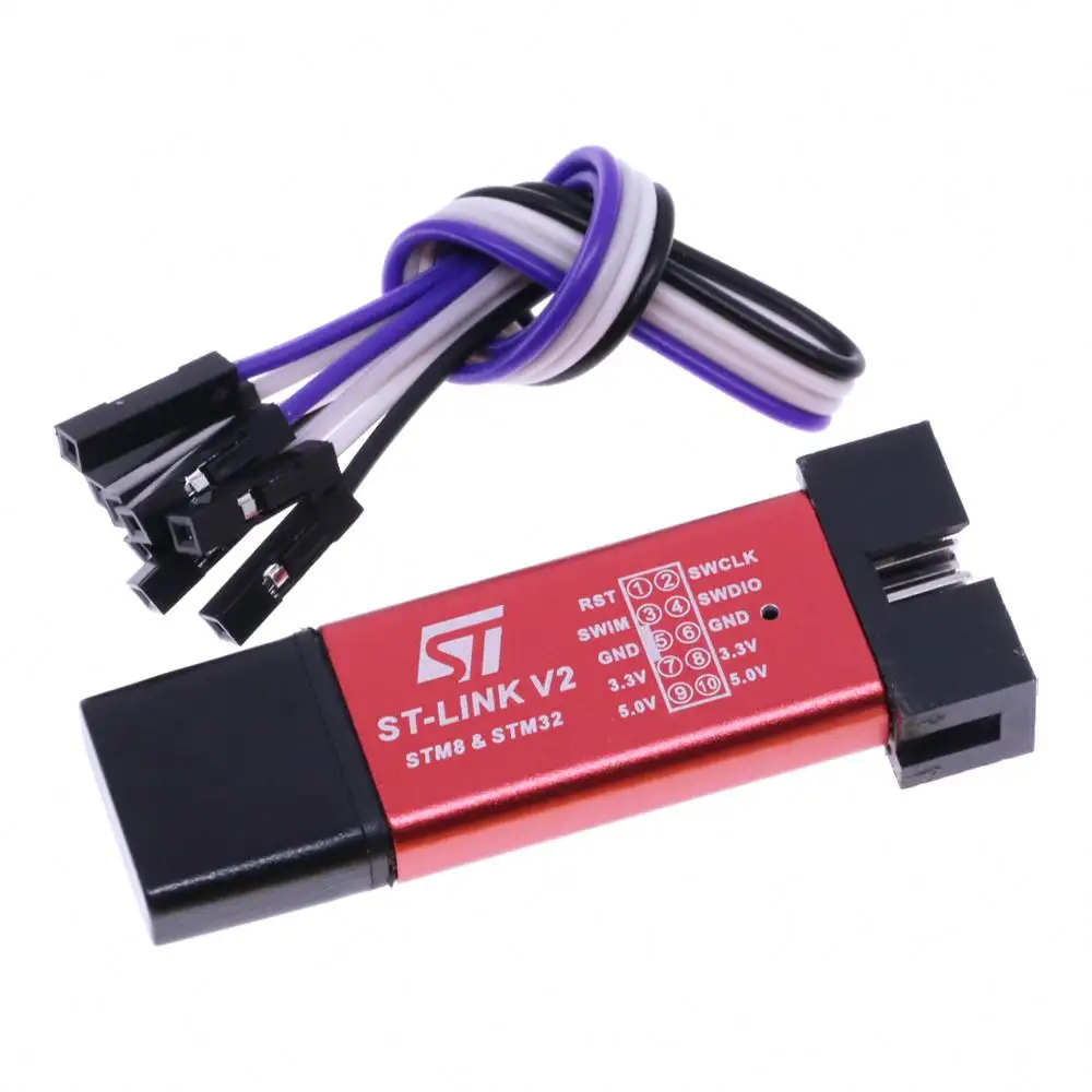 محاكي Roarkit stlink mini STM8 STM32 ST LINK لتنزيل البرمجة مع غطاء ST-Link V2
