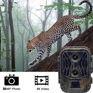 HC-950Aデュアルレンズハンティングカメラ50MP4KHD写真とビデオ赤外線暗視野生生物観察カメラミニカメラ - Product Image 2