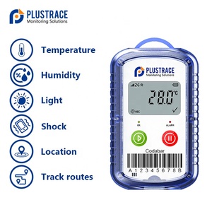 PLUSTRACE G6B 2G-120 Wireless Real <strong>Time</strong> <strong>Temperature</strong> and Humidity Data Logger Single Use Location Trackers for Cold Chain - Product Image 4