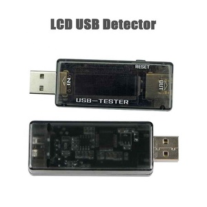 8 в 1 USB-монитор, цифровой ЖК-детектор, тестер емкости, напряжения, тока, времени, мощности, температуры, ватт 4-30 в, 0-5 А, 12 В, 24 В, Bro - Product Image 6