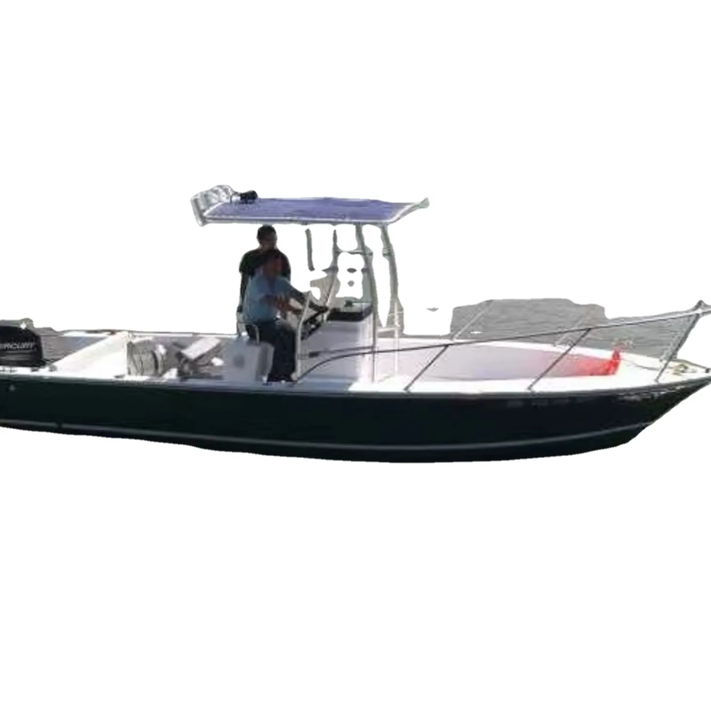 Barco de pesca de alta velocidade 700cc fibra de vidro