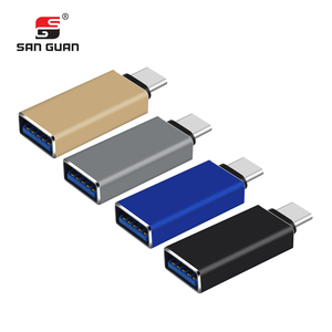 工厂价格金属外壳C型转换器USB 3.0公到C型母OTG适配器Usb适配器 - Product Image 6