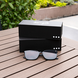 กล่องใส่แว่นกันแดดกล่องใส่แว่นตาแม่เหล็กพับได้โลโก้ตามสั่ง - Product Image 5