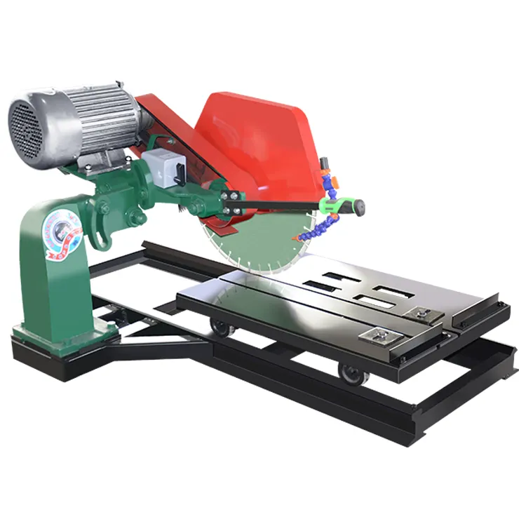 China New High Quality High Speed Water Jet Granite Cutting Machine Stone 45 Degree Small Wood Cutting Sliding Table Saw Machine