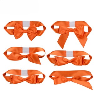 <strong>Custom</strong> Luxury Series Gift Packing Box Decoration Handmade Solid Polyester <strong>Elastic</strong> Ribbons <strong>Bows</strong> Pre-Tied Stretch <strong>Loop</strong> for Box - Product Image 2