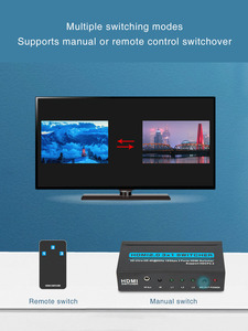 High Quality 3-in-<strong>1</strong> Out 8K 60Hz for <strong>HDMI</strong> <strong>2</strong>.<strong>1</strong> <strong>Switch</strong> 3*<strong>1</strong> High Speed HD Metal Case Video Splitter &amp; Converter Gray - Product Image 6