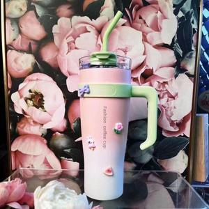 40oz Large-Capacity Modern Design Insulated Car <strong>Cup</strong> for Back to School - Product Image 3