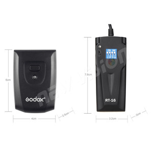 Godox 16 Channels Wireless/radio Studio Flash Trigger with Receiver Set Rt-16 for Canon Nikon <strong>Pentax</strong> Slr Camera <strong>K</strong>-150A <strong>K</strong>-180A - Product Image 3
