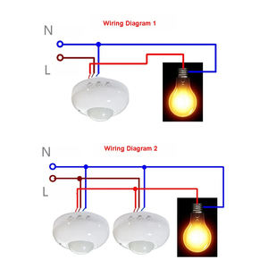 Sensor de movimiento Luz 220V Sensor automático Smart Life Interruptor de luz LED PIR Sensor de movimiento Detección Mini LED Luz nocturna sensible - Product Image 2