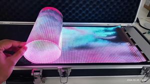 PH4-8 P6.5 PH5-10 P6-P20透明LED薄膜显示屏LED柔性薄膜视频墙屏 - Product Image 4