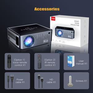 Proyector 4K X1 Pro Proyector inteligente Tecla táctil Proyector de holograma Dual 4K Video WiFi Android 9 - Product Image 6