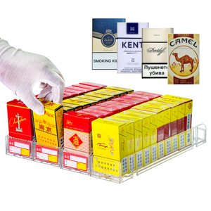 Tủ trưng bày thuốc lá 4 ngăn bằng acrylic, giá đỡ thuốc lá cho cửa hàng thuốc lá - Product Image 4