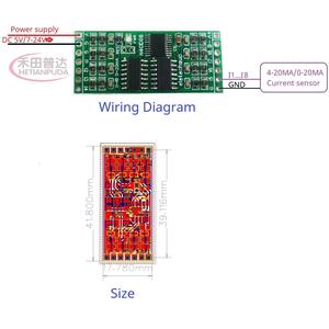 mini 8CH 4-20MA 0-20MA <strong>MODBUS</strong> <strong>RTU</strong> RS485 Current <strong>Analog</strong> <strong>Input</strong> Collector Module For Temperature sensor Motion detector - Product Image 3