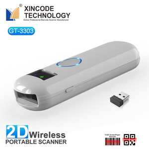 Xincode Pocket Wireless <strong>Bluetooth</strong> Mini 1D 2D Qr <strong>Bar</strong> <strong>Code</strong> Reader Portable Barcode <strong>Scanner</strong> Scanning Gun for Inventory - Product Image 1