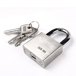 High Quality and Top Security Different Size Stainless Steel Best Padlock with <strong>Keys</strong> - Product Image 1