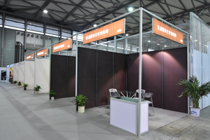 (11) Publicidad de pared modular estándar de 4m de altura R8 Shell Scheme Event Display Fair Expo Exhibition Stand con marco de fascia de tela - Product Image 2